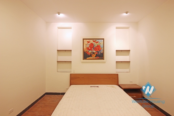 Lakeside serviced apartment with large yard for rent in Tay Ho, Ha Noi